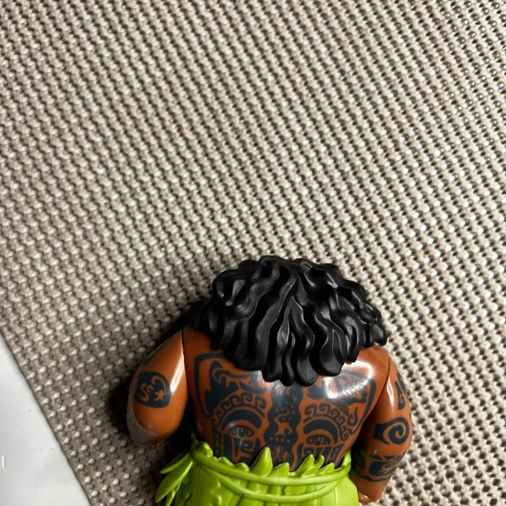 Disney Moana Maui Action Figure 4 Inch Demigod Tattooed Toy Collectible